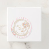 Petals and Prosecco Bridal shower Bedankjes Labels (In situ)