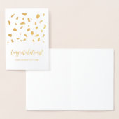 Petals Confetti Gefeliciteerd Folie Kaarten (Display)