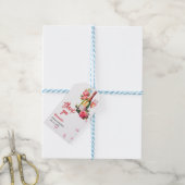Petals En Prosecco Bruidsfeest Dank je Cadeaulabel (Met Touw)