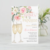 Petals en Prosecco Kaart (Staand voorkant)