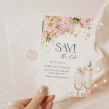 Petals en Prosecco slaan de datum op