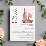 Petals en Prosecco Vrijgezellenfeest Moderne Minim Kaart<br><div class="desc">Viel de komende nieuwkomers met een mooi "Petals and Prosecco"-vrijgezellenfeest. Onze uitnodigingen zijn voorzien van delicate florale design en een klastige prosecco glazen illustratie, die de perfecte toon zet voor uw speciale gelegenheid. De hoogwaardige kaartenvoorraad en elegante doopvontkeuzen maken deze uitnodigingen geschikt voor om het even welke verfijnde gebeurtenis van...</div>