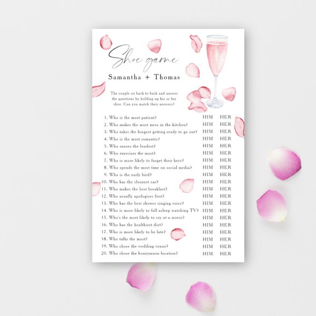 Petals en Prosecco vrijgezellenfeest Schoenenspel (Creator heeft geüpload)