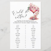 Petals en Prosecco Vrijgezellenfeest spel (Voorkant)