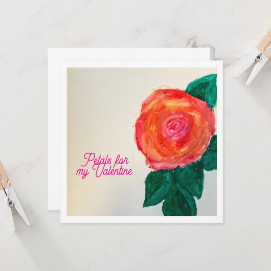Petals For My Valentine (Voorkant / Achterkant in situ)