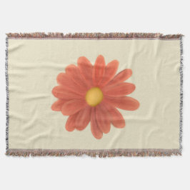 Petals in Motion – Vibrant Flower Graphic Deken