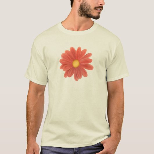 Petals in Motion – Vibrant Flower Graphic T-shirt (Voorkant)