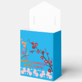 Petals in Pink Harmony azure Bedankdoosjes (Open)