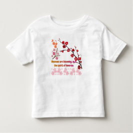 Petals in Pink Harmony Kinder Shirts