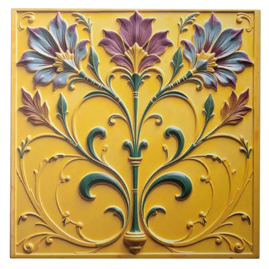 Petals in the Sun Tegeltje (Voorkant)