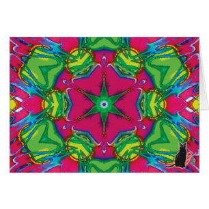 Petals KC Kaleidoscope Wenskaart