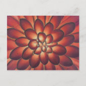 Petals Modern Abstracte Floral Fine Art Briefkaart (Voorkant)