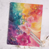 Petals & Mogelijkheid: Een Kleurrijk Notitieboek v