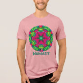Petals Namaste Kaleidoscope T-shirt (Voorkant)