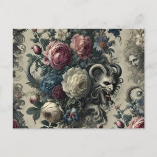 Petals of Decadence – Gotisch Victoriaans Feestdagenkaart