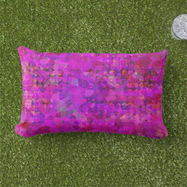 Petals Outdoor Lumbar Kussen (Gras)
