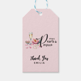 Petals Parels Prosecco gunstiger Vrijgezellenfeest Cadeaulabel