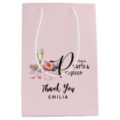 Petals Parels Prosecco gunstiger Vrijgezellenfeest Medium Cadeauzakje (Voorkant)