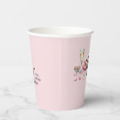 Petals Parels Prosecco Servies Partyware Papieren Bekers (Rechts)