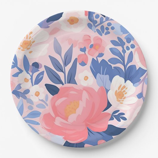Petals & Picnic Collection papieren bord (Voorkant)