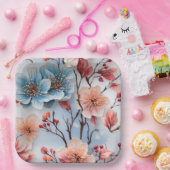 Petals' Pleasure-kartonnen omhulsels Papieren Bordje (Feest)