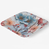 Petals' Pleasure-kartonnen omhulsels Papieren Bordje (Gebogen)