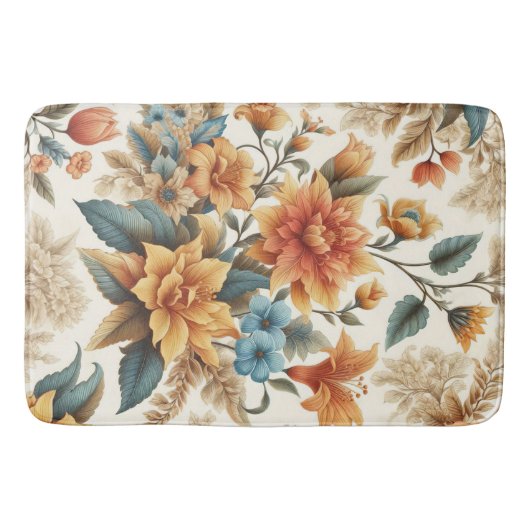 Petals & Poetry Een bloemenaffaire Badmat (Voorkant)