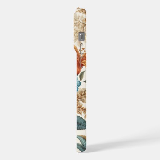 Petals & Poetry Een bloemenaffaire iPhone Hoesje (Linkerkant)