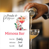 Petals Prosecco Bloemen Vrijgezellenfeest Mimosa B Perfect Poster