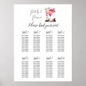 Petals & Prosecco Bloemen Vrijgezellenfeesten Zitp Poster (Voorkant)