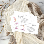 Petals Prosecco Bridal Display Douche Informatiekaartje