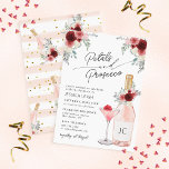Petals & Prosecco Bridal Shower Kaart<br><div class="desc">Deze schattige uitnodiging zal klaar zijn om naar je toekomstige gasten te sturen wanneer je het aanpast!</div>