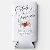 Petals & Prosecco Bruidsdouche Seltser Blikkoeler Seltzer Blikjeskoeler (Voorkant)