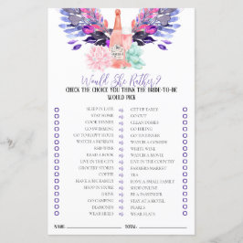 Petals & Prosecco Bruidsspel Wil Ze Liever