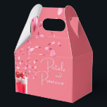 Petals & Prosecco Favor Box Bedankdoosjes<br><div class="desc">Petals & Prosecco Favor Box</div>