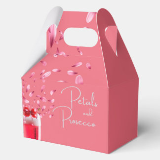 Petals & Prosecco Favor Box Bedankdoosjes