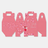 Petals & Prosecco Favor Box Bedankdoosjes (Ongevouwen)