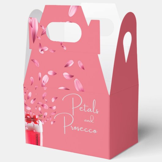 Petals & Prosecco Favor Box Bedankdoosjes (Open)