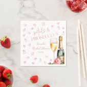 Petals & Prosecco Mimosa Champagne Vrijgezellenfee Servet (Insitu)