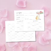 Petals & Prosecco - receptkaart