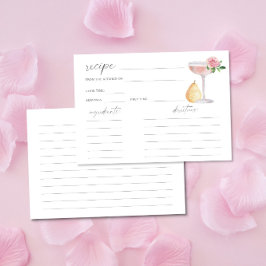 Petals & Prosecco - receptkaart