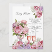 Petals & Prosecco "Ring Hunt Game Kaart (Voorkant)