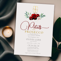 Petals Prosecco Rood Wit Roses Ecru Vrijgezellenfe