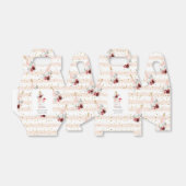 Petals & Prosecco-Vrijgezellenfeest Bedankdoosjes (Uitgevouwen)