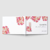Petals & Prosecco Vrijgezellenfeest Bloemenroze Gastenboek (Volledig)
