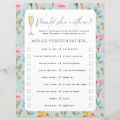 Petals & Prosecco Vrijgezellenfeest Spelletjes (Achterkant)