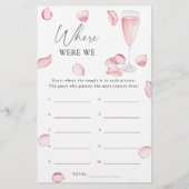 Petals prosecco - Waar waren we vrijgezellenfeest (Voorkant)