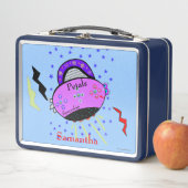 Petals Spaceship Roze Paarse Bloemen (In situ)