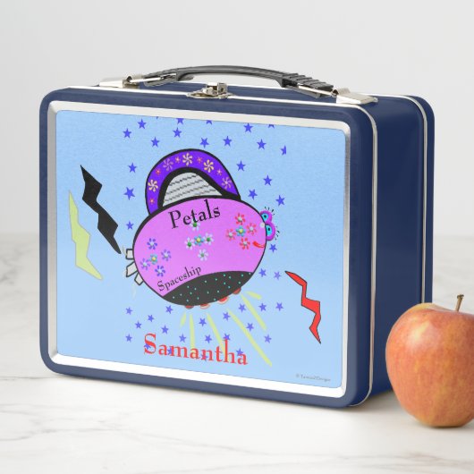 Petals Spaceship Roze Paarse Bloemen (In situ)