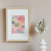 Petals Wall Poster, Flower Oil verfmuur Poster
